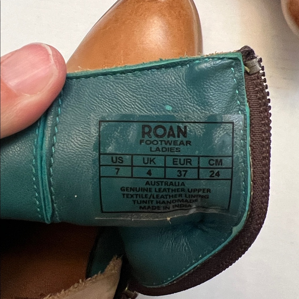 ROAN BY BED|STU AUSTRALIA LEATHER BOOTS 7 - Picture 11 of 16